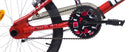 Bicicletta BMX Freestyle 20” in Acciaio Tokio Rossa-5