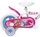 Bicicletta per Bambina 10" Senza Freni Gomme in EVA Paw Patrol Skye Everest Bianca-2