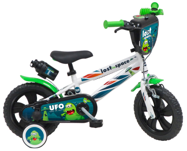 Bicicletta per Bambino 12” 1 Freno Gomme in EVA Ufo Bianca sconto