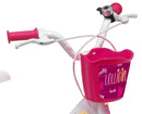 Bicicletta per Bambina 16" 2 Freni  Lolly Girl Bianca/Rosa-4