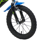 Bicicletta per Bambino 14" 2 Freni  Nerf Nera-3