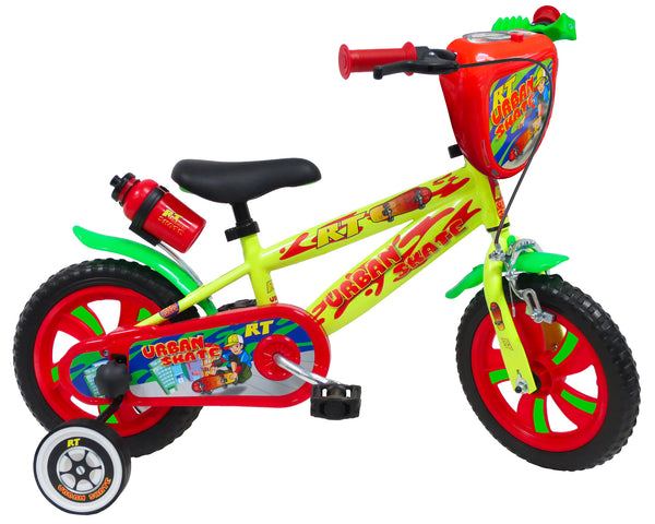 online Bicicletta per Bambino 12” 1 Freno Gomme in EVA Urban Skate Gialla