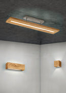 Applique da Interno a LED in Legno naturale Colore di Legno-2