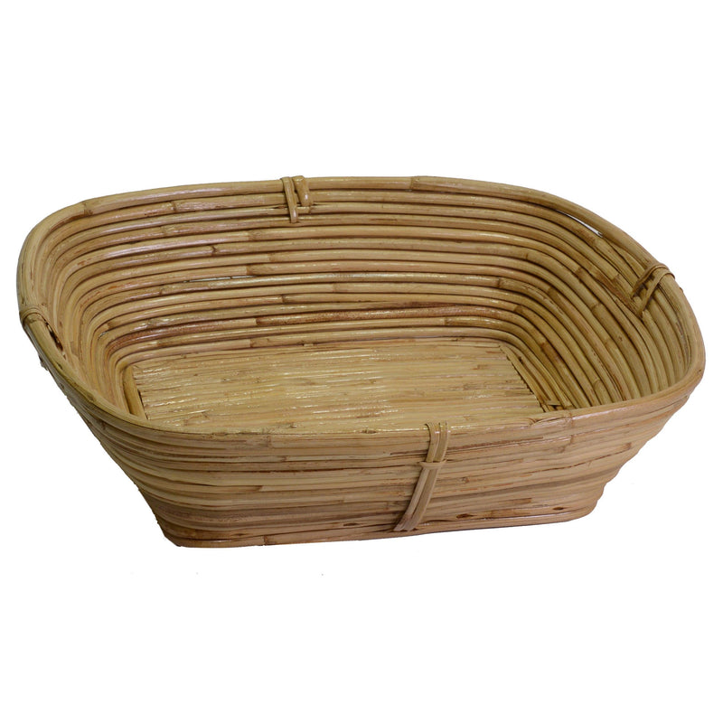 Cesta giunco naturale rettangolare cm 35xh9x31-1