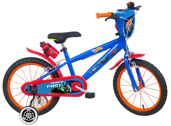 acquista Bicicletta per Bambina 16” 2 Freni Hot Wheels Blu