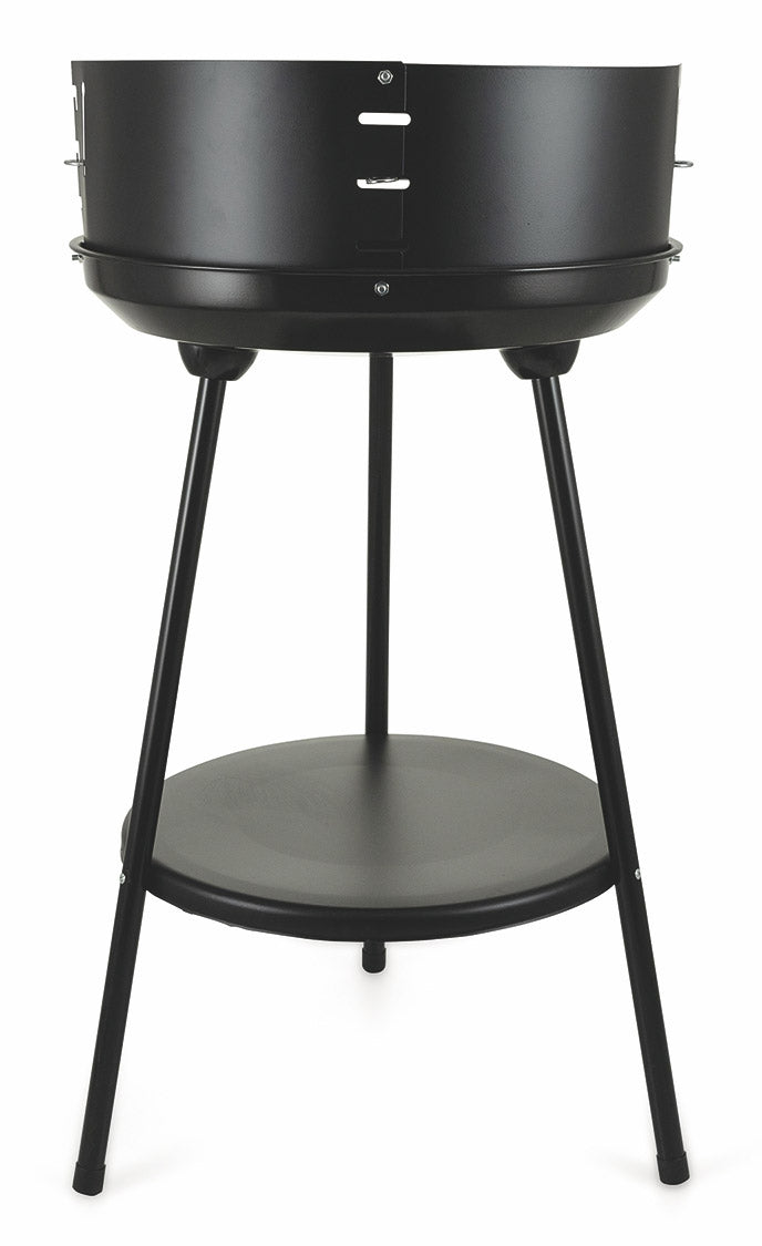 Barbecue a Carbone Carbonella Rotondo Ø42 cm Soriani Sun-day Nero-4