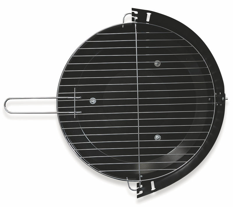 Barbecue a Carbone Carbonella Rotondo Ø42 cm Soriani Sun-day Nero-8