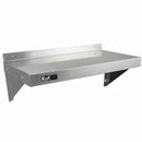 Set 2 Mensole a Muro 90x30 cm per Cucine di Ristoranti Pizzerie in Acciaio Inox-6