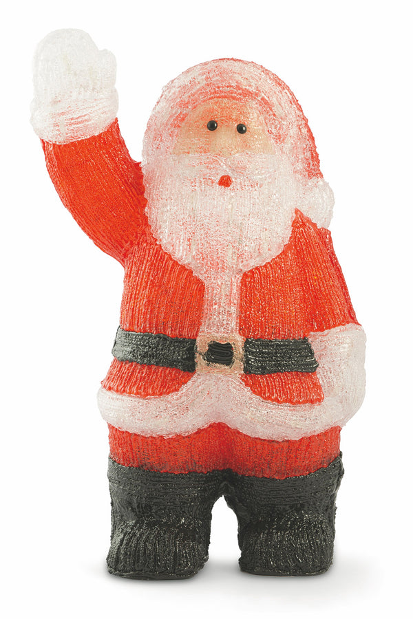 online Santa Claus Puppet Luminous 120 Led 35x19x60 cm Soriani