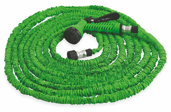 acquista Dehnbarer Wasserpumpenschlauch 15 m mit Soriani Gardenlike Green Gun