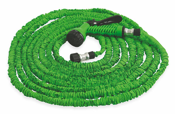 online Dehnbarer Wasserpumpenschlauch 30 m mit Soriani Gardenlike Green Gun