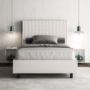 Letto Singolo 100x190 cm con Rete e Contenitore Sunny Bianco-2