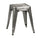 Sgabello Bristol 39x39xh45 cm in Ferro Galvanizzato