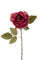 Set 8 Rose Artificiali Aperta Atezza 51 cm