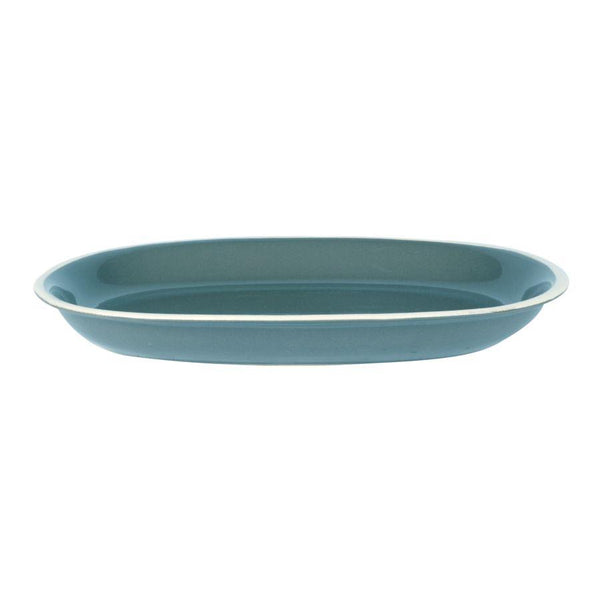Piatto Ovale 36x25,5xh4,5 cm in Gres Porcellanato Otello Blu online