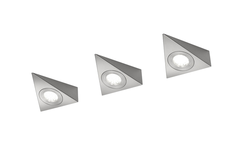 Applique da Interno a LED in Metallo Nickel Opaco-1