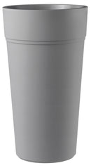 Vaso Ø38x65 cm in Polipropilene con Riserva d'Acqua Tulli Stem Elements 65 Wr Grigio-1