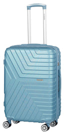 Trolley Valigia Medio Rigido in ABS 4 Ruote TSA Ravizzoni Picasso Blu-1