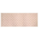 Tappeto Bagno Design Rombi 50x150 cm in Cotone Rosa-1