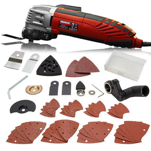 prezzo Vibrarazer Deluxe Scraper Tool Mini Multifunktionsschleifer 57 Stück Vibra Razer 