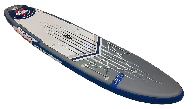 SUP Tavola Stand Up Paddle Gonfiabile 320x81x15 cm Jbay.Zone con Pagaia Zaino e Accessori Comet J2-2