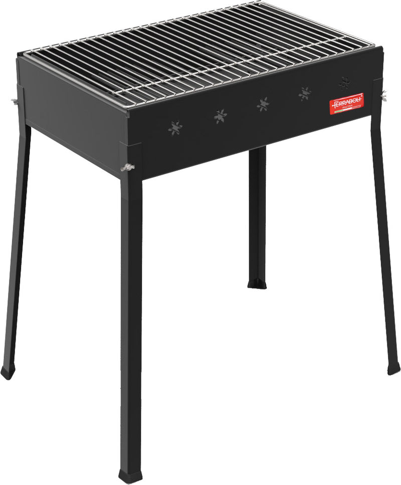 Barbecue a Carbone Carbonella 65x45x78 cm Ferraboli Master-1