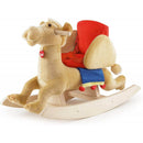 Cavallo a Dondolo Dromedario per Bambini in Peluche Trudi Beige-1