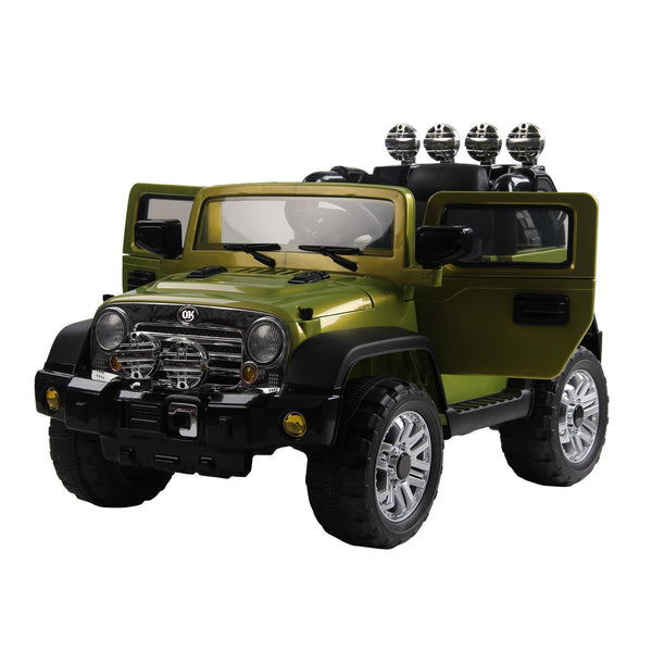 online Elektroauto für Kinder 12V Offroad Grün