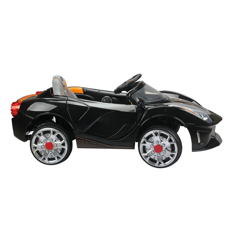 Macchina Elettrica per Bambini 12V Spyder Nera -5