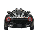 Macchina Elettrica per Bambini 12V Spyder Nera -7