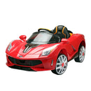 Macchina Elettrica per Bambini 12V Spyder Rossa -1