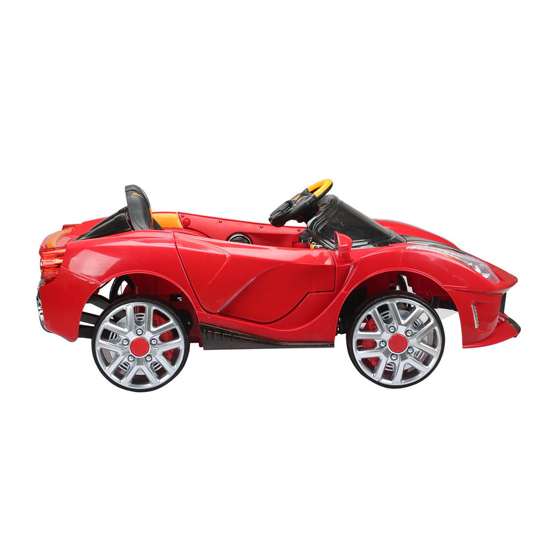 Macchina Elettrica per Bambini 12V Spyder Rossa -5