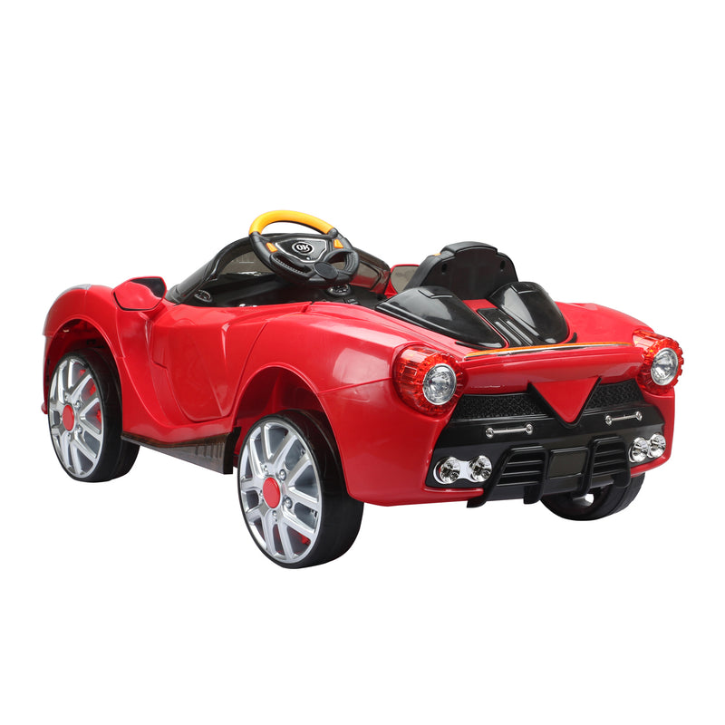 Macchina Elettrica per Bambini 12V Spyder Rossa -6