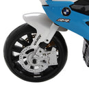 Moto Elettrica per Bambini 12V BMW RR Nero e Blu-10