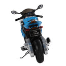 Moto Elettrica per Bambini 12V BMW RR Nero e Blu-6