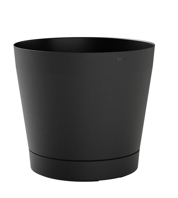 acquista Vaso da Interno e Esterno Ø38x35cm in Polipropilene Orione 38 Ash Antracite