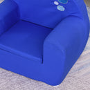 Poltroncina Mini per Bambini 53x35x44,5 cm in Cotone  Blu-5