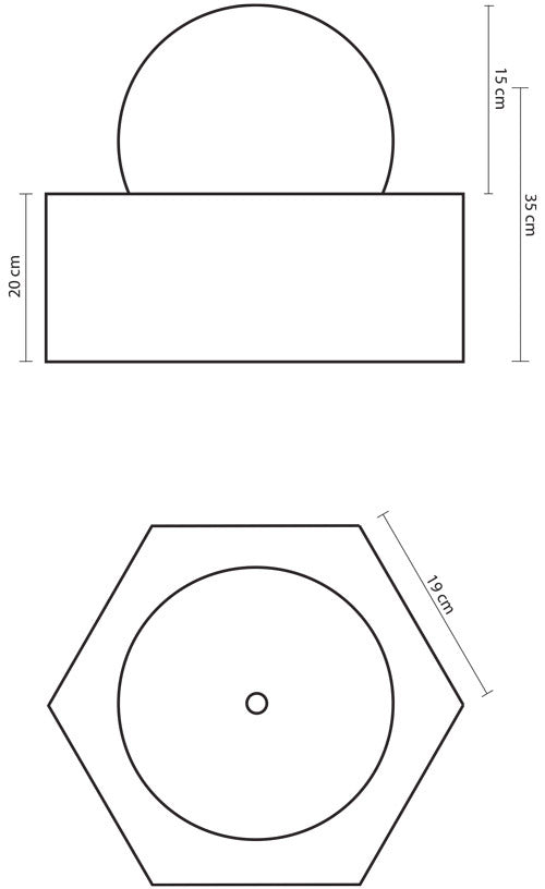 Fontana da Interno a Sfera Ø20 cm in Acciaio Venere-5