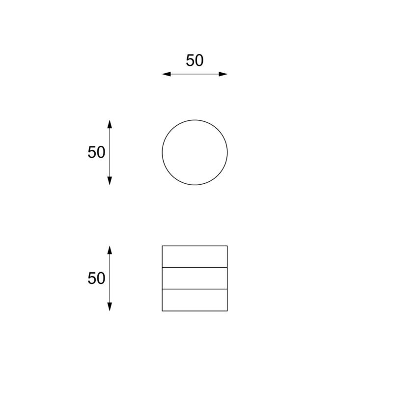 Tavolino da Lampada in 3 Parti Rotanti e Apribili Twist 2-6