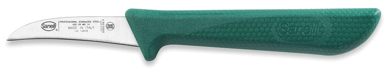 Coltello per Verdura Lama 6 cm Manico Antiscivolo Sanelli Skin Verde-1