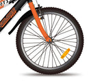 Bicicletta MTB Ragazzo 20” 7V in Metallo Sportivo Arancio-2