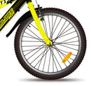 Bicicletta MTB Ragazzo 20” 7V in Metallo Sportivo Giallo-3