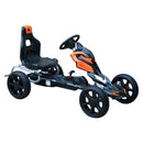 Go-Kart a Pedali per Bambini Arancione e Nero -1