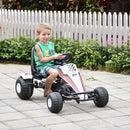 Go-Kart a Pedale per Bambini 104x66x57 cm  Bianco-2