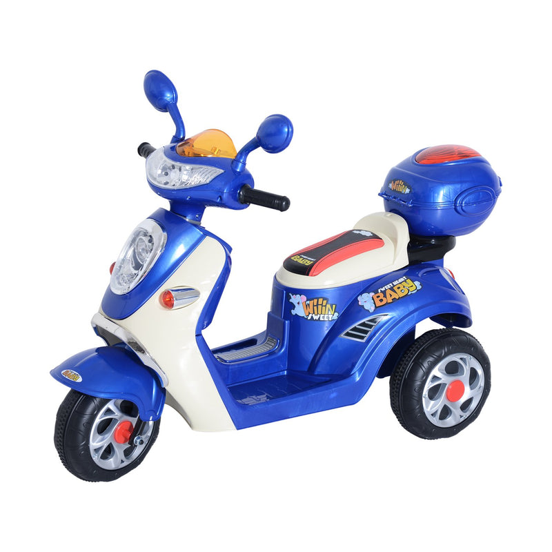 Moto Elettrica per Bambini 6V Wiiin Blu -1