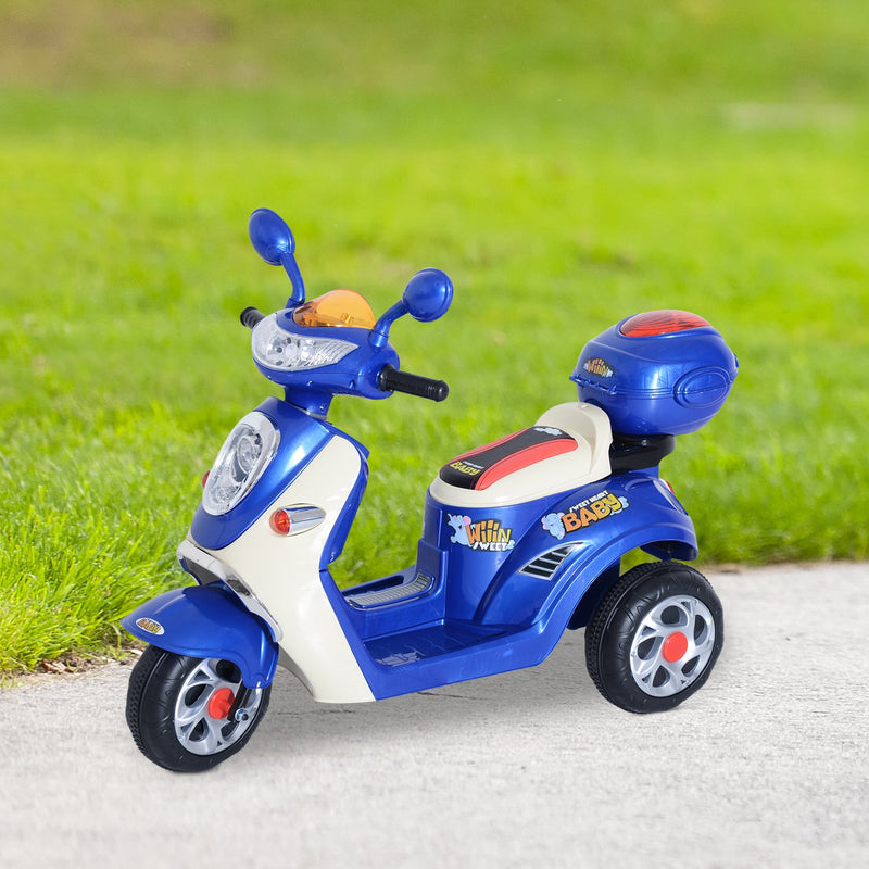 Moto Elettrica per Bambini 6V Wiiin Blu -2