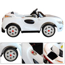 Macchina Elettrica per Bambini 12V Sport Bianca -4