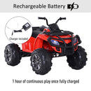 Quad Elettrico per Bambini 12V Rosso-6