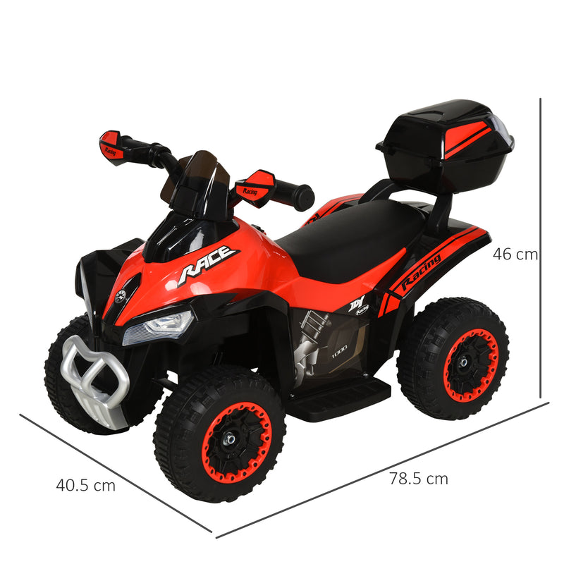 Quad Elettrico per Bambini 6V  Race Rosso-7