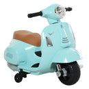 Piaggio Mini Vespa GTS Elettrica 6V per Bambini Verde-1